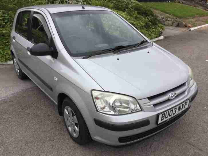 Hyundai Getz 1.1 GSi 2003/03 reg