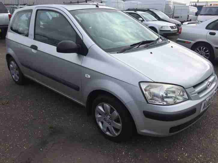 Hyundai Getz 1.1 GSi 3 Door silver manual 2003 low mileage