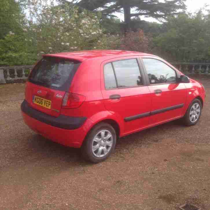 Hyundai Getz 1.5 diesel manual 5 door 2006