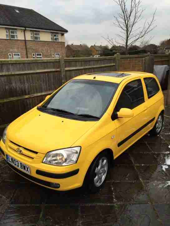 Getz 1.6 Sport Yellow