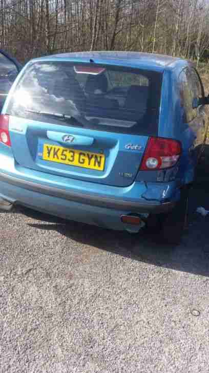 Hyundai Getz PARTS/SCRAP/REPAIR