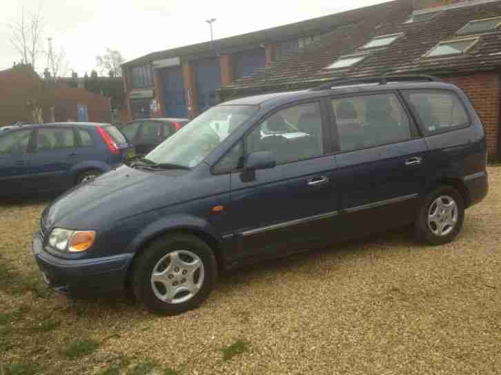 Hyundai Trajet 2.0. Hyundai car from United Kingdom