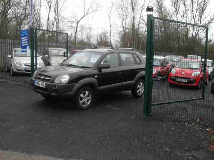 Hyundai Tucson 2.0CRTD GSI diesel BLACK 91000 2004. RAC APPROVED DEALER
