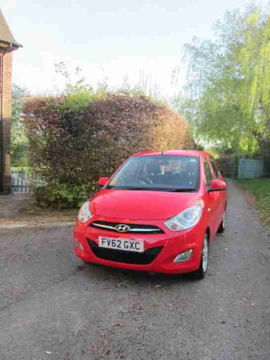 Hyundai i10 Active in Red, one owner from new 62 plate (Private Seller)
