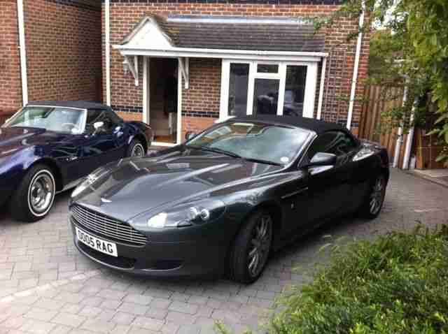IMPECCABLE ASTON MARTIN DB9 VOLANTE AUTO GUNMETAL PART EX SWAP NEW RANGE ROVER