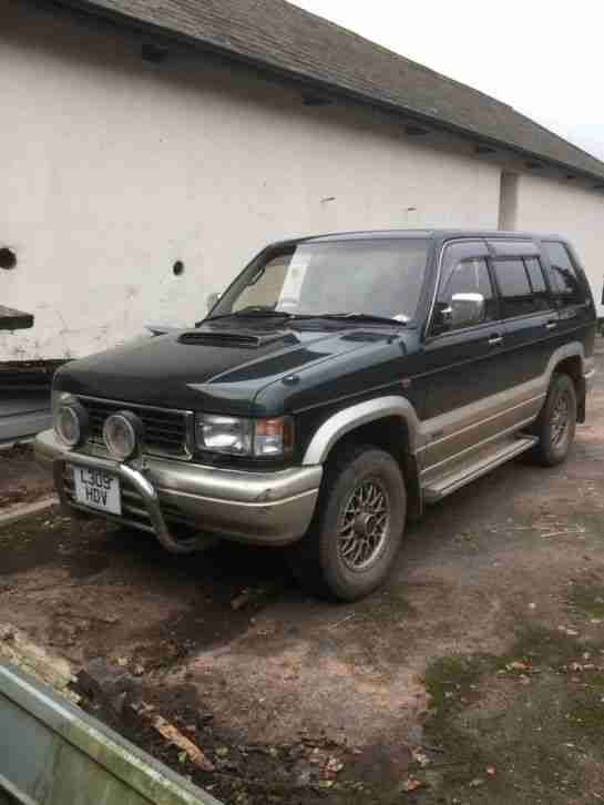 ISUZU BIG HORN. For spares or repair!