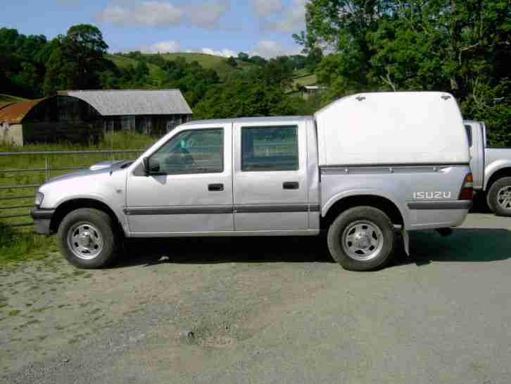ISUZU CREWCAB PICK-UP 4X4 2.5 TDi 2004 LONG MOT,127,000MILES,1 FORMER KEEPER