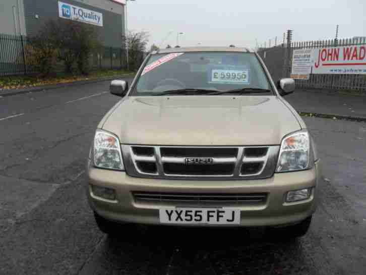ISUZU RODEO 3.0 DENVER DIESEL 4X4 AUTO DOUBLE CAB &pound;49 PER WEEK