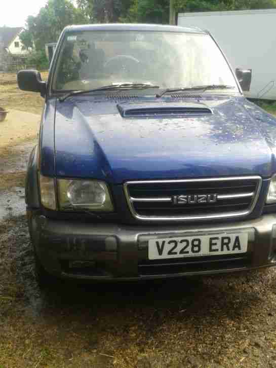 ISUZU TROOPER 3.0 CITATION SPARES REPAIR 4X4 7 SEATER NOT L.ROVER DISCOVERY