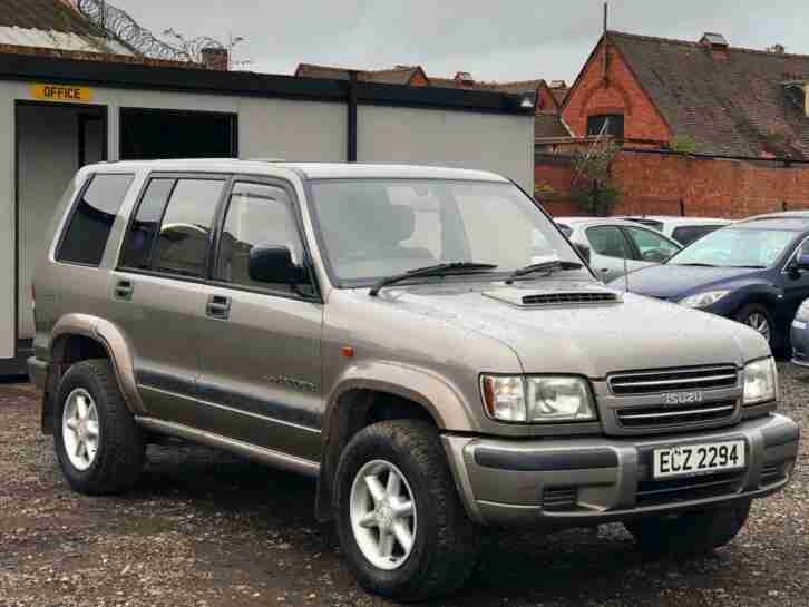 * ISUZU TROOPER 3.0 TD 4X4 5 DOOR + TOW BAR + ALLOYS + LONG MOT *