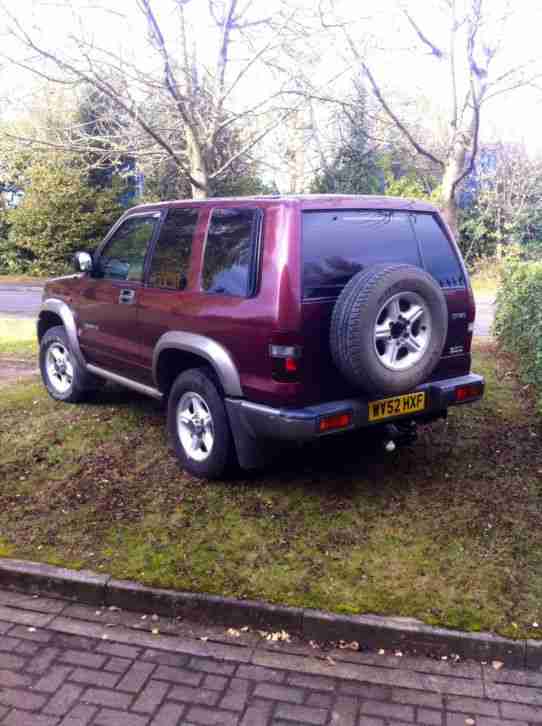 ISUZU TROOPER 3.0 with 3.1 engine conversion
