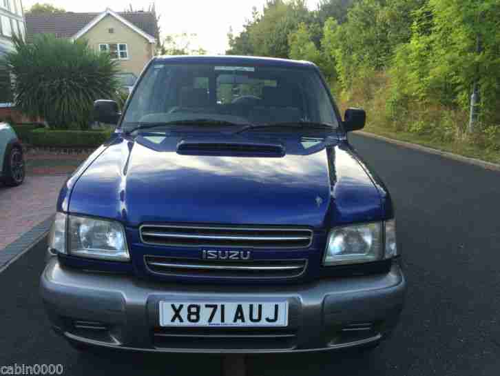 ISUZU TROOPER 3.0TD 2000 X PLATE 127000 MOT GOOD WORKHORSE 1 PREVIOUS OWNER