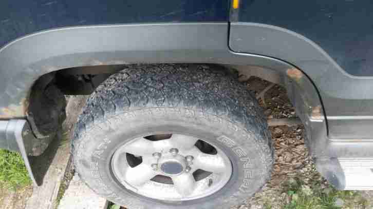 ISUZU TROOPER 3.1 TURBO DIESEL SPARES OR REPAIR