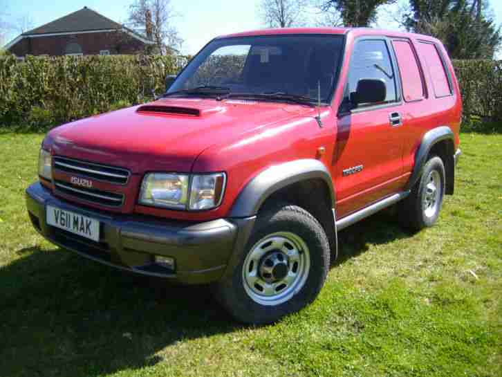 ISUZU TROOPER COMMERCIAL VAN, 3.1TD ENGINE FITTED MANUAL 1999 12 MONTHS MOT,