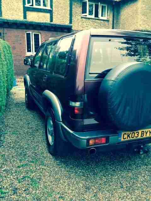 ISUZU TROOPER DUTY DT LWB SPARES OR REPAIR