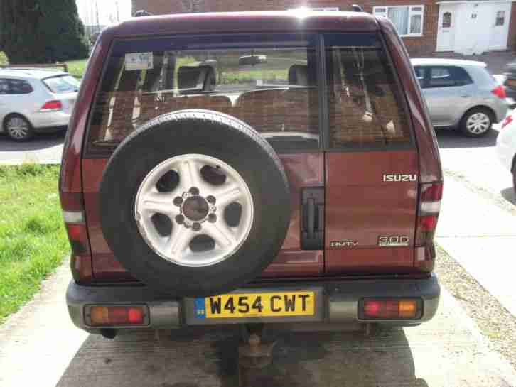 ISUZU TROOPER DUTY SWB WITH FULL SERVICE HISORY
