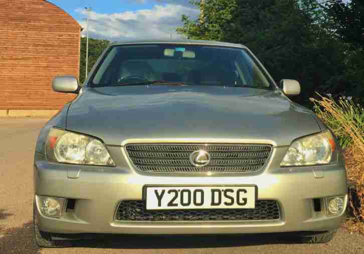 Immaculate 2001 LEXUS IS200 SPORT SILVER Full YEAR MOT Manual