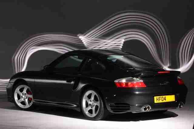 Immaculate 2004 Porsche 911 996 Turbo Basalt Black, Black Sports Leather 6sp man
