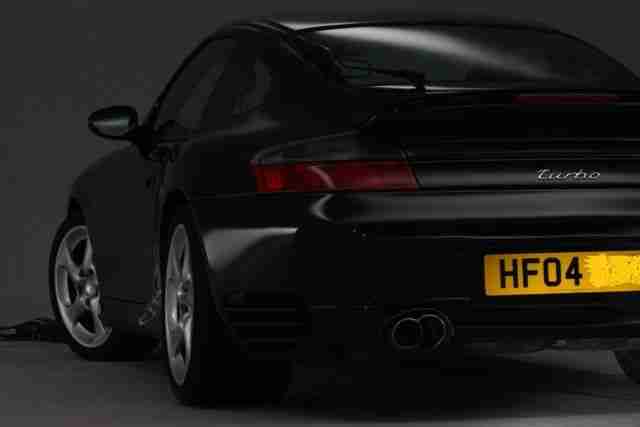 Immaculate 2004 Porsche 911 996 Turbo Basalt Black, Black Sports Leather 6sp man