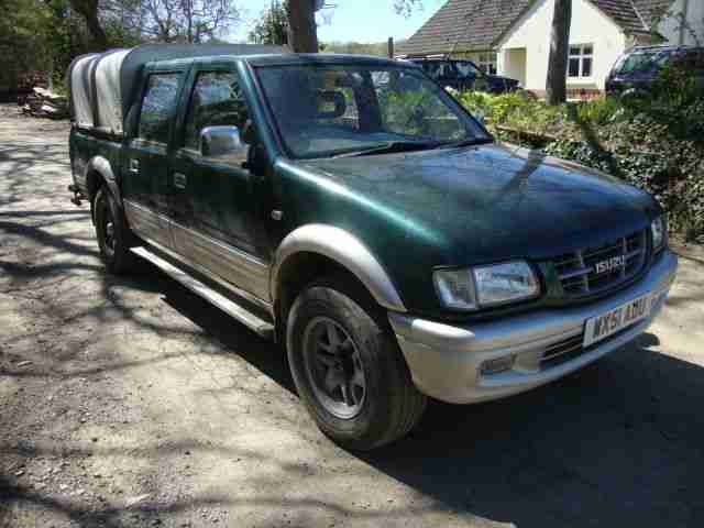 Isuzu 3.1TD LS Pickup kb TFS69 Rodeo Doublecab Trooper 4x4 diesel long MOT