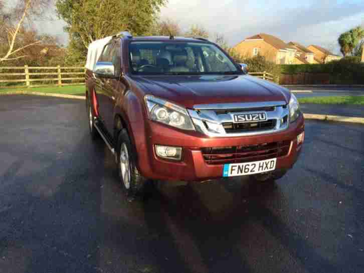 Isuzu D-Max 2012 UTAH 2.5 Twin turbo diesel D/c Pickup 4x4 Manual AT tyres 87k