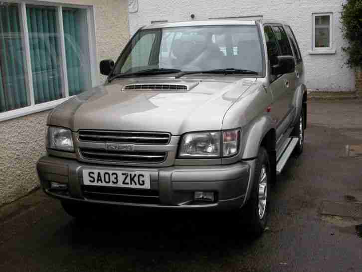 Isuzu Trooper 3.0 Litre Turbo Diesel 7 seater