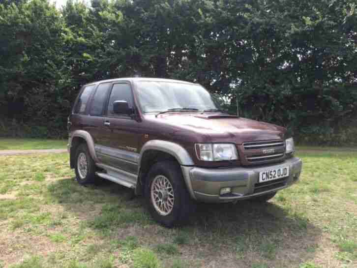 Isuzu Trooper 3.0 TD 3 door. 2002. 123,000 miles.