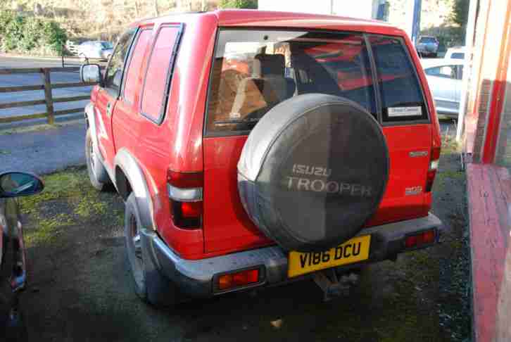 Isuzu Trooper 3.0 Turbo Diesel swb 4x4