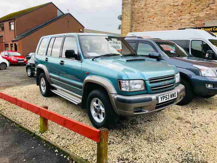 Isuzu Trooper 3.0TD Duty 7 seater 53 reg tow bar great workhorse