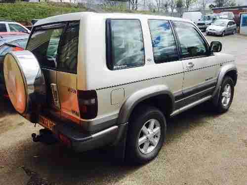 Isuzu Trooper 3.0TD swb . With engine fault