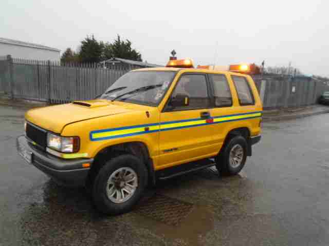 Trooper 3.1 4 wheel drive SWB Ex fire