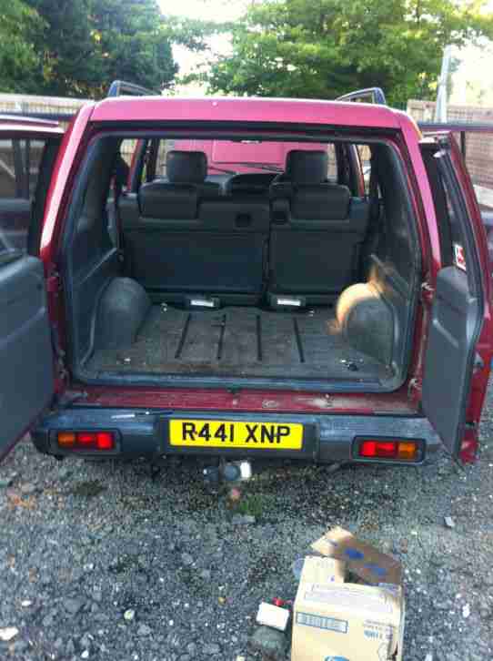 Isuzu Trooper 3.1 for Spares, Starts, Drives, Cat D £250 reserve