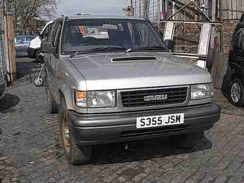 Isuzu Trooper 3.1TD Duty 4x4 UK delivery PX Swap Spates or repair