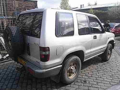 Isuzu Trooper 3.1TD Duty 4x4 UK delivery PX Swap Spates or repair