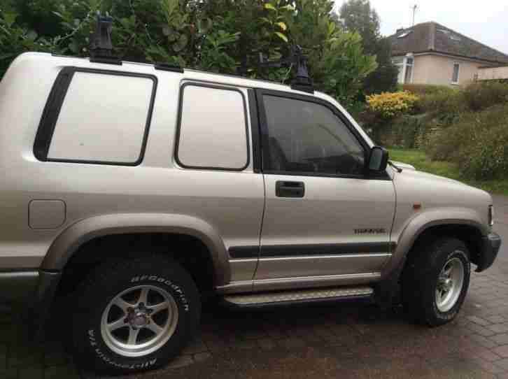 Trooper 4x4 Comercial 2002 MOT JULY