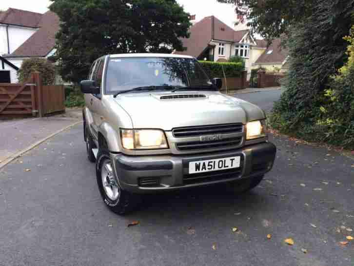 Isuzu Trooper Citation 4x4 3.0 Diesel FSH 2002 13mths MOT SWB NEW BFG AT tyres