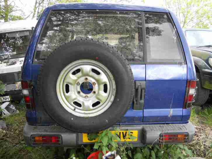 Isuzu Trooper SWB 3.0tdi Commercial 2002 Spares / Repairs New Clutch / Tyres