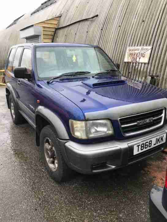 trooper 3.0l Diesel long MOT runs,