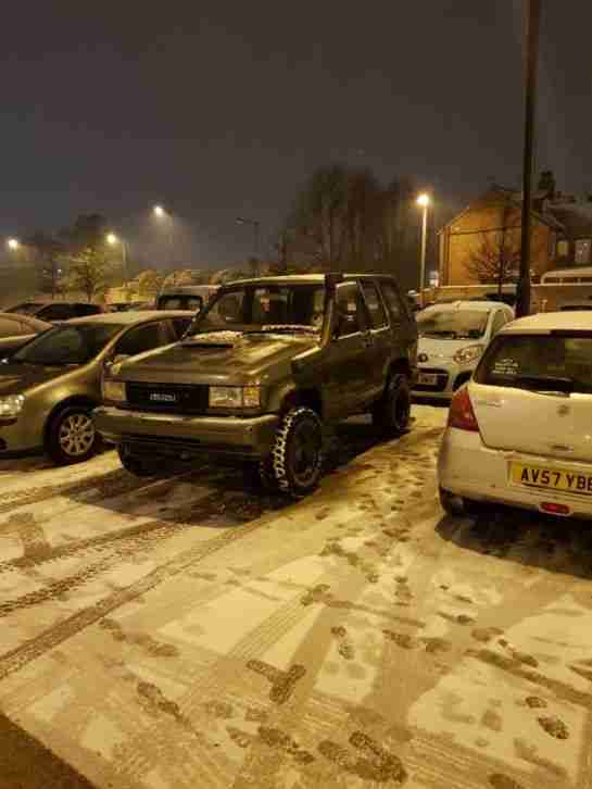 Isuzu trooper 3.1 off-road ready