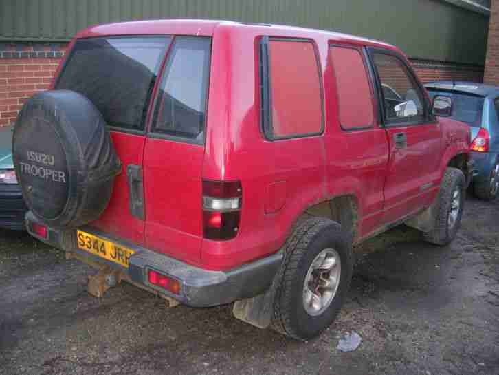 trooper 3.1 td swb van spares or