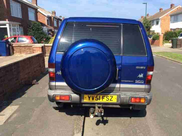 Isuzu trooper citation 3.0td 2001 spares or repair