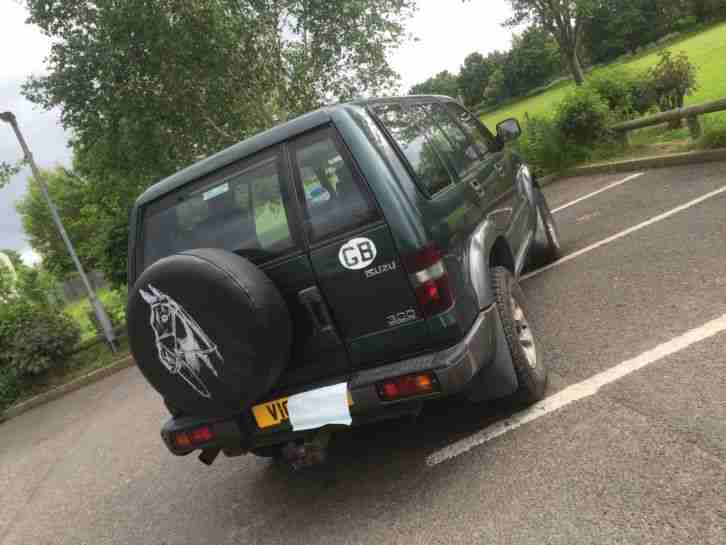 Isuzu trooper with 2.8 engine landrover conversion