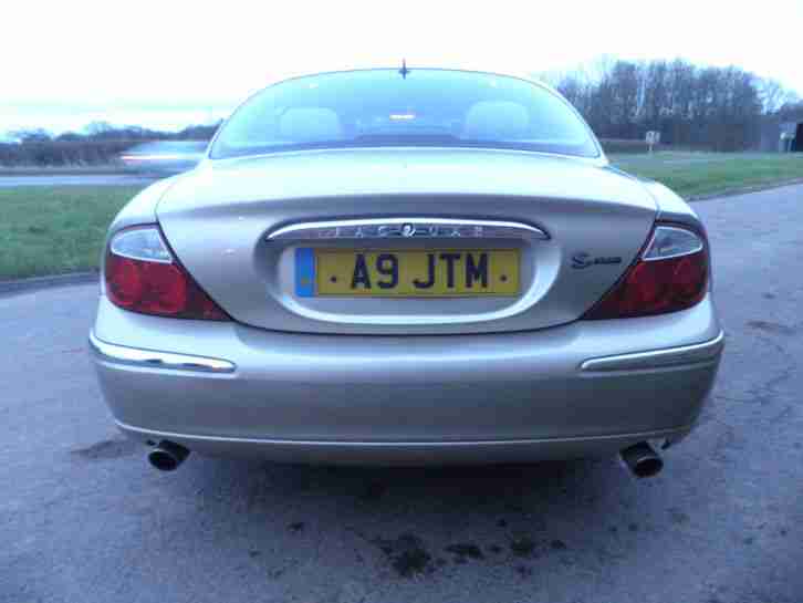 JAGUAR S-TYPE V6 AUTO FULL 12 MONTHS MOT PRIVATE PLATE STUNNING