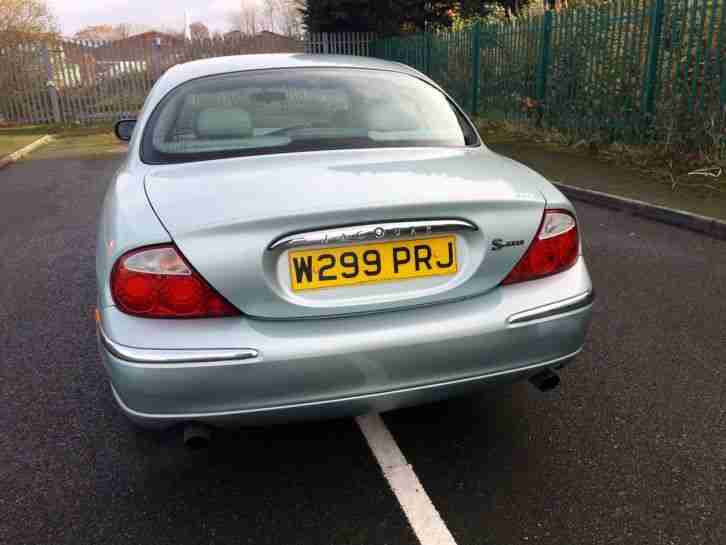 JAGUAR S-TYPE V6 AUTO SEAFROST METALLIC WITH CASHMERE LEATHER
