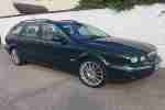 X TYPE 2.0 D SE ESTATE, Green, Manual,