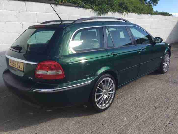 JAGUAR X-TYPE 2.0 D SE ESTATE, Green, Manual, Diesel, 2005