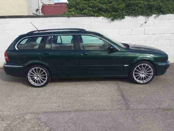 JAGUAR X-TYPE 2.0 D SE ESTATE, Green, Manual, Diesel, 2005