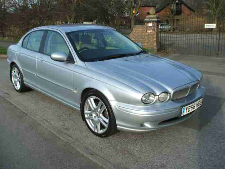 JAGUAR X-TYPE 2.0D SPORT READY TO DRIVE AWAY HALF LEATHER TRIM