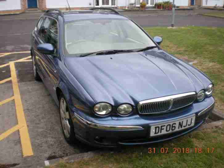 JAGUAR X TYPE SPORT 2.2 DIESEL ESTATE 6 SPEED MANUAL IN ULTRA VIOLET BLUE CAT C