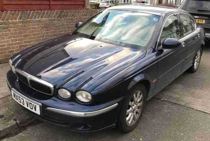 JAGUAR X TYPE V6 SE AUTO SPARES OR REPAIR.